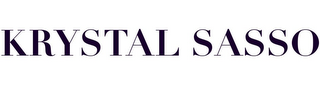 KRYSTAL SASSO logo