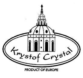 KRYSTOF CRYSTAL PRODUCT OF EUROPE logo
