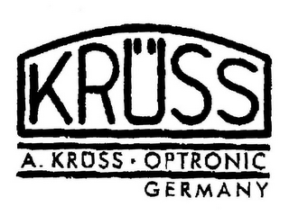 KRÜSS A. KRÜSS OPTRONIC GERMANY logo