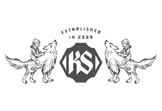 KS ESTABLISHED IN 2009 logo