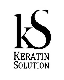 KS KERATIN SOLUTION logo
