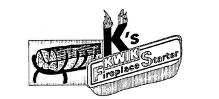 K'S KWIK FIREPLACE STARTER logo