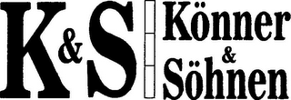 K&S KÖNNER&SÖHNEN logo