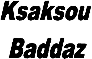 KSAKSOU BADDAZ logo