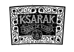 KSARAK CAVES DE XARA.LIBAN logo