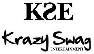 KSE KRAZY SWAG ENTERTAINMENT logo