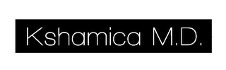 KSHAMICA M.D. logo