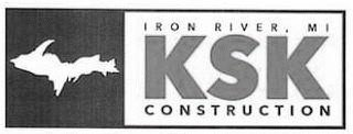 KSK CONSTRUCTION IRON RIVER, MI logo