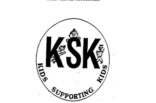 KSK KIDS SUPPORTING KIDS logo