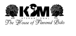 KSM INTERNATIONAL THE HOUSE OF FLAVORED BIDIS logo