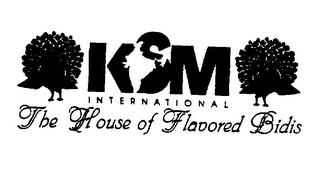 KSM INTERNATIONAL THE HOUSE OF FLAVORED BIDIS logo