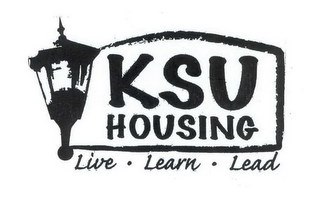 KSU HOUSING LIVE LEARN LEAD logo