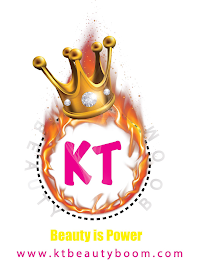 KT BEAUTY BOOM BEAUTY IS POWER WWW.KTBEAUTYBOOM.COM logo