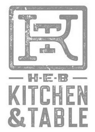KT H-E-B KITCHEN & TABLE logo