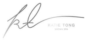 KT KATIE TONG BROWS SPA logo