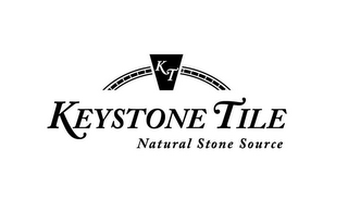 KT KEYSTONE TILE NATURAL STONE SOURCE logo