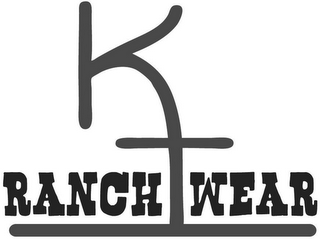 KT RANCH WEAR logo