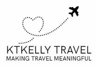 KTKELLY TRAVEL MAKING TRAVEL MEANINGFUL logo