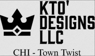 KTO' DESIGNS LLC CHI - TOWN TWIST logo