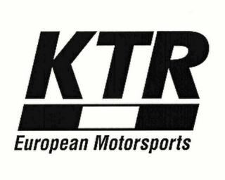 KTR EUROPEAN MOTORSPORTS logo