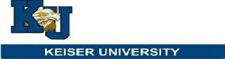 KU KEISER UNIVERSITY logo