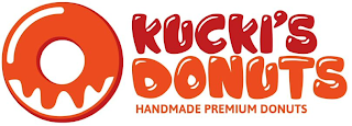 KUCKI'S DONUTS HANDMADE PREMIUM DONUTS logo