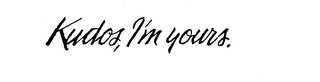 KUDOS, I'M YOURS. logo