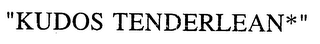 "KUDOS TENDERLEAN*" logo