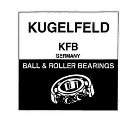 KUGELFELD KFB GERMANY BALL & ROLLER BEARINGS logo