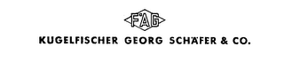 KUGELFISCHER GEORG SCHAFER & CO. FAG logo