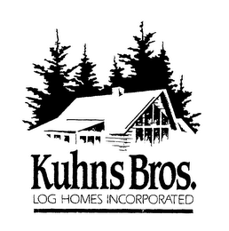 KUHNS BROS. LOG HOMES INCORPORATED logo