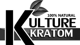 KULTURE KRATOM 100% NATURAL logo