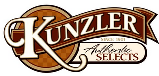 KUNZLER AUTHENTIC SELECTS SINCE 1901 logo