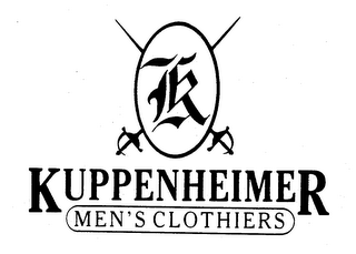 KUPPENHEIMER MEN'S CLOTHIERS K logo