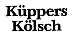 KUPPERS KOLSCH logo