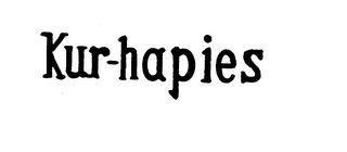 KUR-HAPIES logo