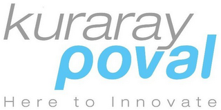 KURARAY POVAL HERE TO INNOVATE logo