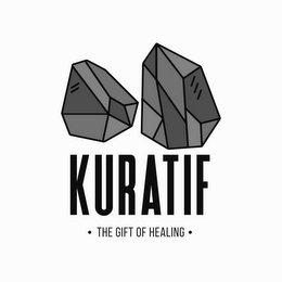 KURATIF · THE GIFT OF HEALING · logo
