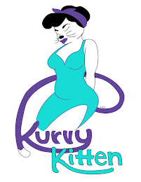 KURVY KITTEN logo