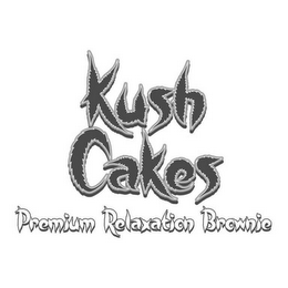 KUSH CAKES PREMIUM RELAXATION BROWNIE logo