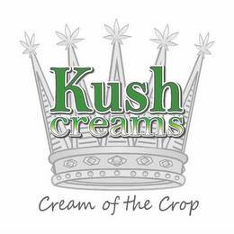 KUSH CREAMS CREAM OF THE CROP logo