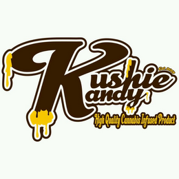 KUSHIE KANDY HIGHQUALITYCANNABISINFUSEDPRODUCT EST 2013 logo