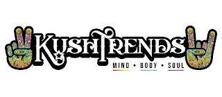 KUSHTRENDS MINE · BODY · SOUL logo