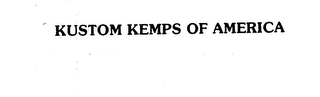 KUSTOM KEMPS OF AMERICA logo