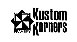KUSTOM KORNERS FRAMERY logo