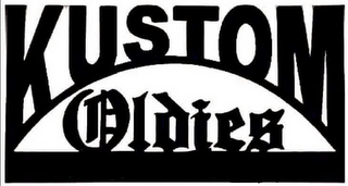KUSTOM OLDIES logo
