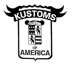 KUSTOMS OF AMERICA logo