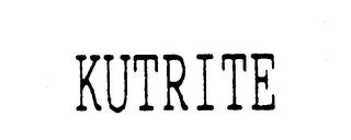 KUTRITE logo