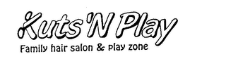 KUTS 'N PLAY FAMILY HAIR SALON & PLAY ZONE logo