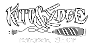 KUTT&EDGE BARBER SHOP logo